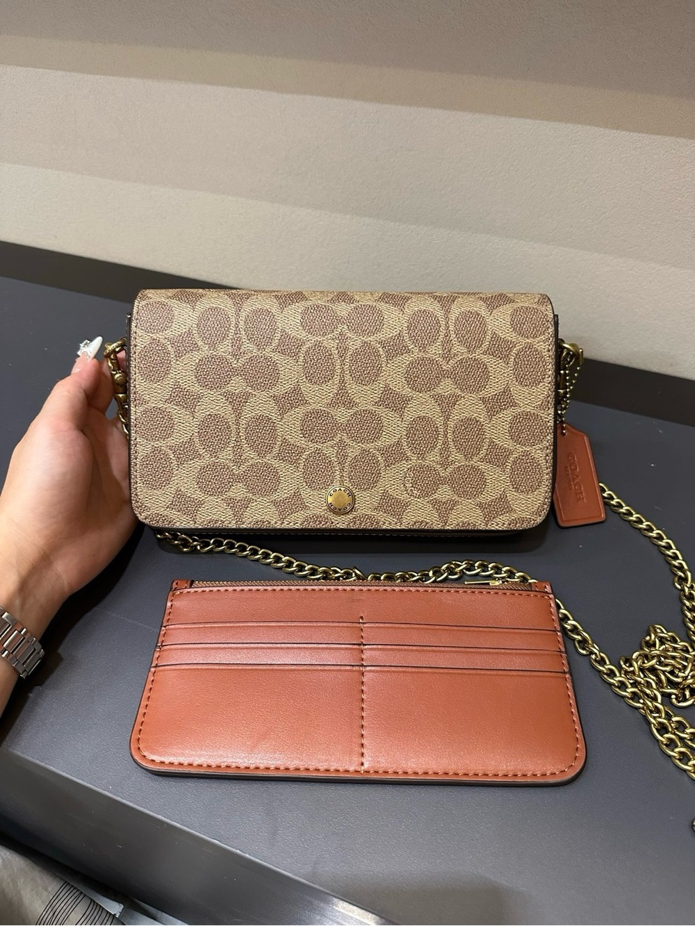 Coach Brown Shoulder Bag